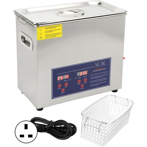 Minuteur Numérique Ultrasonique pour Machine à Laver, Équipement de Nettoyage Chauffant PS-30A, Prise UK 220V 50/60Hz (1/5)