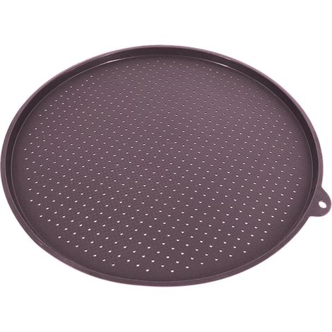 Plateau à Pizza En Silicone - 34 Cm Pliable Antiadhésif Perforé Pour Four Et Congélateur - 1 Pièce (1/5)