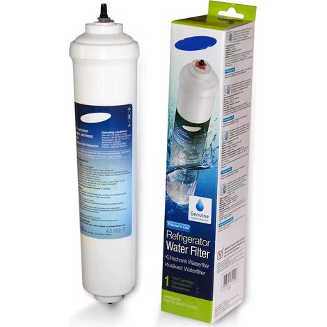 Cartouche filtrante de rechange, compatible avec les filtres à eau en ligne Samsung® DA29-10105J, HAFEX/EXP, DA2010CB, DA99-02131B et LG® (1/4)