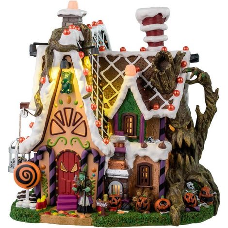 Lemax 45204 The Candy Witch Cottage - Edificio Illuminato - a Batteria (1/3)