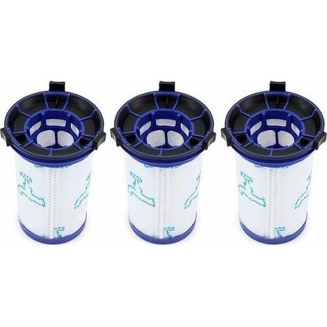 3er-Pack Ersatzfilter für Rowenta Air Force 360 / X-Pert Essential 260 Akku-Staubsauger RH9037 RH9038 RH9039 RH9051 RH9057 RH9079 RH9081 RH9086 (Alternative zu ZR009001) (1/4)