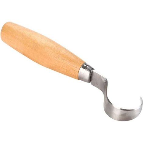 Outils De Sculpture Sur Bois Avec Design Incurvé Poignée Ergonomique Outils De Sculpture Sur Cuillère Pour Sculpture Sur Bois Gravure Outil De Travail Du Bois (1/2)