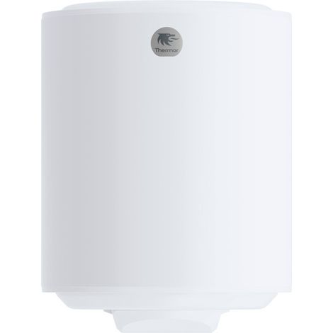 Thermor – Chauffe-eau électrique vertical mural 100 L – Résistance thermoplongeur – Protection anti-corrosion – Double entraxe – Acier émaillé (1/7)