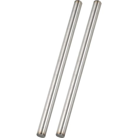 316 Stainless Steel Round Bar 23/64" (9mm) 7.87" (200mm) Length, Solid Metal Rod for DIY Industrial Projects and Metalworking, Pack of 2 (1/5)