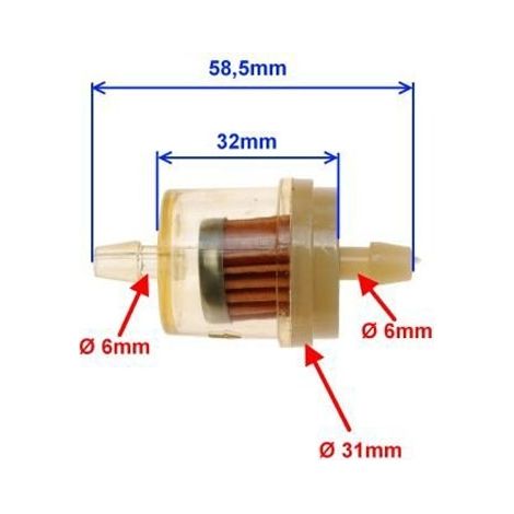 KRAFTSTOFFFILTER YAMAHA APRILIA PIAGGIO GILERA MOTOR