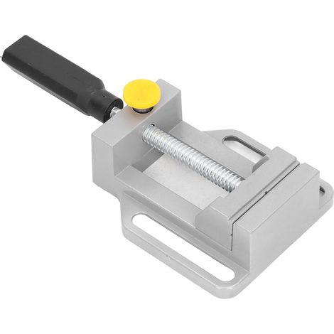 Étau de perçage à dégagement rapide, alliage d'aluminium, mini étau pour machine de forage, outil de serrage compact (1/5)