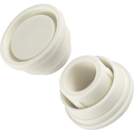 tappi in gomma per scaletta da piscina, paracolpi bianchi per scalette di piscine interrate, per proteggere i gradini, fissaggio di ricambio per scaletta da piscina. (1/5)