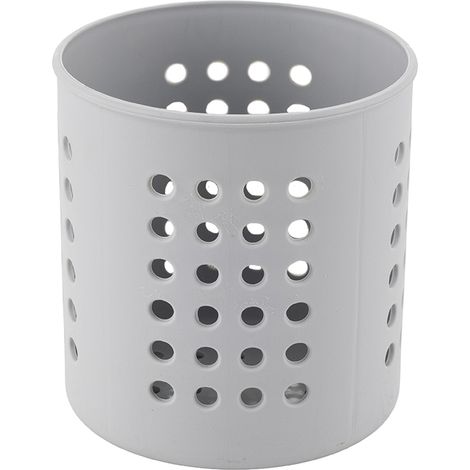 ESCURRIDOR DE CUBIERTOS REDONDO VIVO 12CM GRIS