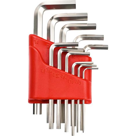 Set of 11 Allen Wrenches, Hexagonal Wrenches (1/5)