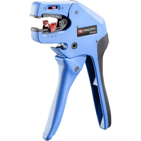 Facom – Pince à dénuder automatique SWINGO 90 – Capacité de dénudage 0,02 à 10 mm² – Coupe monobrins jusqu'à 1,5 mm² – Ergonomique et durable (1/6)