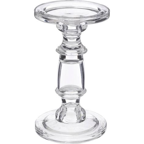 Candeliere in vetro h19cm - Atmosphera créateur d'intérieur
