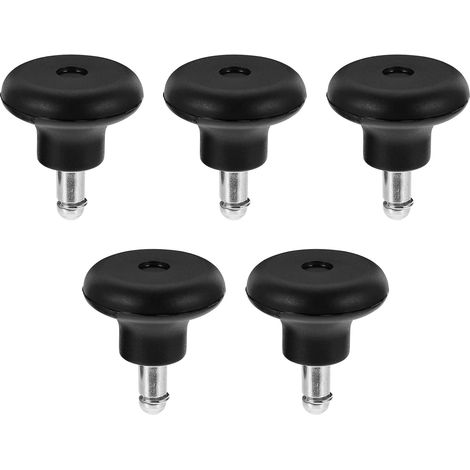 Roulettes fixes (lot de 5) - Installation facile et réduction des