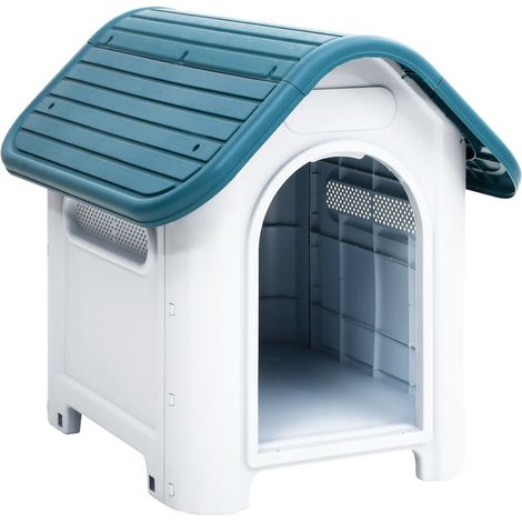 Cuccia per cani 59 x 75 x 66 cm Polipropilene Blu 020043447