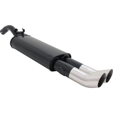 Silencieux Echappement VW Golf 2 83/92 - 2x76mm DTM-13827779