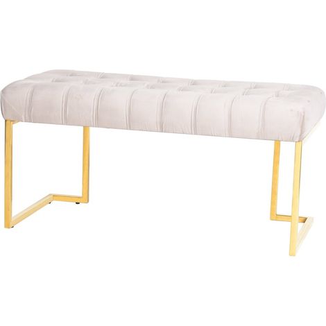 Banc Rarity 225 - Taupe et doré (1/5)