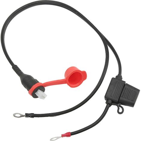 Connecteur fusible étanche pour batterie, fil de remplacement 1/4 po / M6 à anneaux pour Optimate 2 et 3 pour TM (1/5)