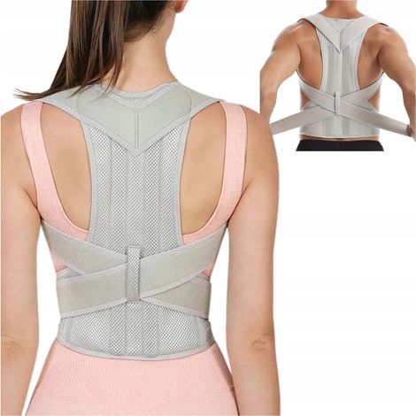 Correcteur de posture vertébrale, redresseur orthopédique, dos droit, XL