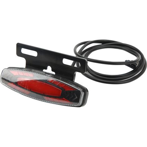 Hochleistungs-LED-Rücklichter für Elektrofahrräder, Bremslichter, Blinker und Beleuchtung für Nachtfahrten. (1/5)