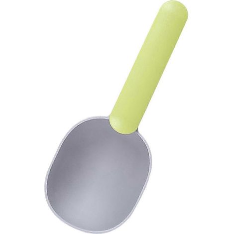 Cuillère doseuse/pelle pour croquettes pour chien/chat, bleu marine/rose-Grey Green