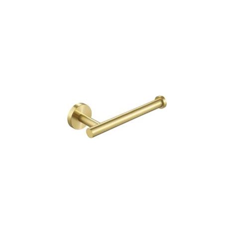 Badezimmeraccessoires in gebürstetem Gold, Beschlagsets, Wandhandtuchhalter, Toilettenpapierhalter, Haken – Crezuo