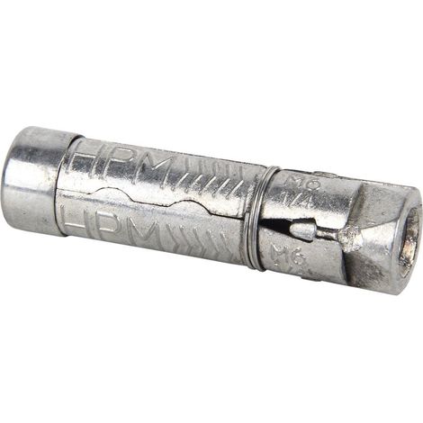 COFAN cuerpo anclaje zamak hpm m-10x60   caja 50 unid. , Cuerpo de anclaje de zamak HPM para tornillo. Construcciones de acero, colocación de rieles, estantes, escaleras, soporte d (1/2)