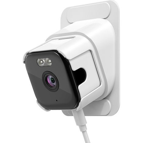 2K WiFi-Dualband-Innenüberwachungskamera 2,4G/5G - Für Fenster, ohne Bohren, Mehrwinkel-Nachtsicht, Bewegungserkennung, Lokaler/Cloud-Speicher, 32GB TF-Karte enthalten (1/3)