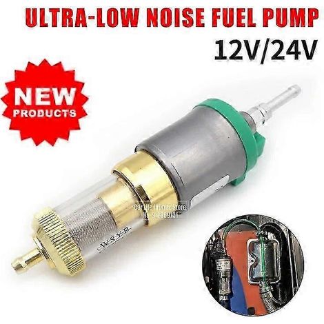 Pompe à carburant/chauffage ultra-silencieuse 12 V/24 V 1 kW-5 kW pour voiture Eberspacher, compatible avec les systèmes de chauffage et de distribution d'huile de stationnement pour camions et camion (1/5)