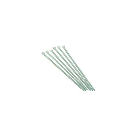 Fascette di cablaggio neutre 2,5 x 140 - 100 pz.