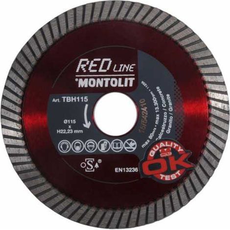 Disco Diamantado cc 230 Hormigón Montolit