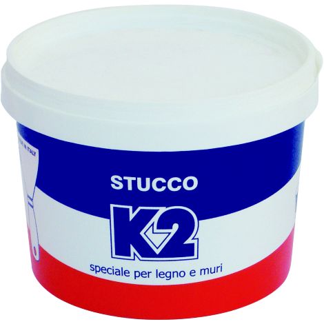 1 kg de mastic de remplissage K2 en pA te avec une spatule, adhA sif blanc pour le lissage