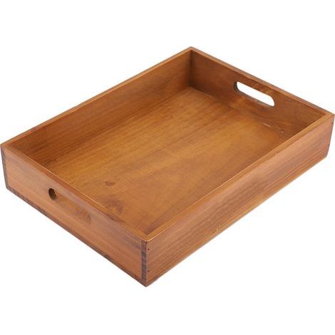 Cadeaux de mai Pot en Bois de Jardin, boîte en Bois de Jardin, Porche Avant Respirant et Pratique de 13,2 9,6 2,8 Pouces pour la Cour. (1/5)