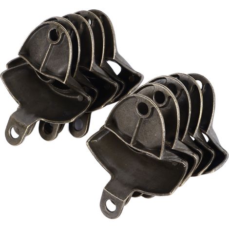 Lot de 10 décapsuleurs muraux bronze antique, ouvre-bouteilles de bière vintage, style rustique pour bar à domicile (1/5)