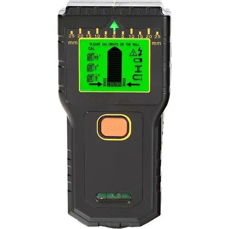 Détecteur électrique 7 en 1 : localisateur de câbles et de montants, scanner de câbles, détecteur de métaux muraux avec LED (1/4)