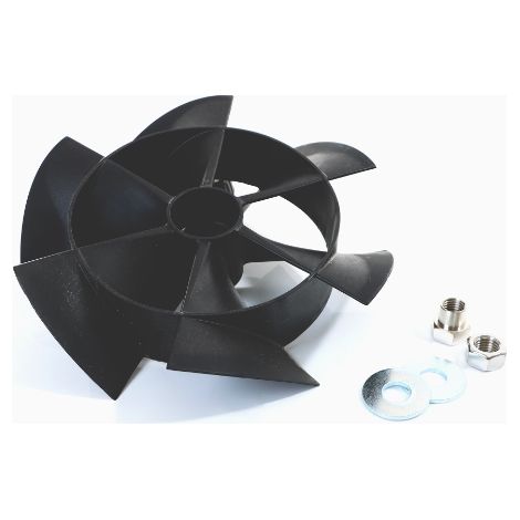 PVC-Ventilatorflügel mit Mutter