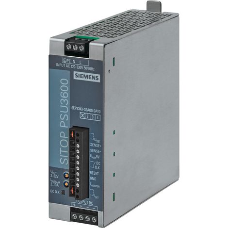 Siemens 6EP33430SA000AY0 Hutschienen-Netzteil (DIN-Rail)       Inhalt 1 St.