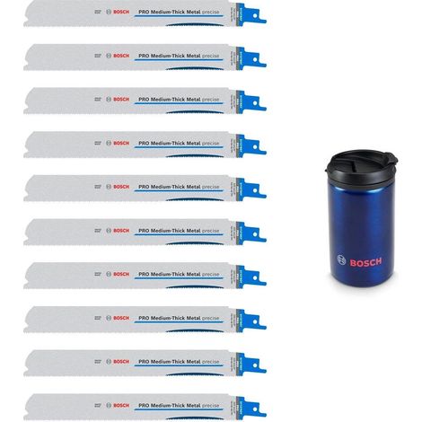 Bosch Pack de hojas S922AF 225 mm para corte de metal