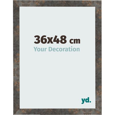 yd. - Cadre photo 36x48 - Metal Oxyde - MDF - Bologna (1/5)
