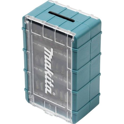 Makita E-25068 Jeu d'embouts cruciforme Phillips, vis Pozidriv, TORX® intérieur