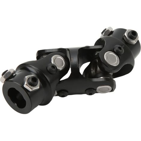Dual direction U-joint 3/4in DD X 3/4in DD 5.2in Length Steering column shaft coupler. (1/5)