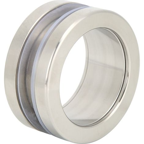 Poignée ronde inoxydable, poignée de tirage creuse intégrée pour verre de bain, bouton coulissant pour porte, accessoire de salle de bain, finition acier robuste (1/5)