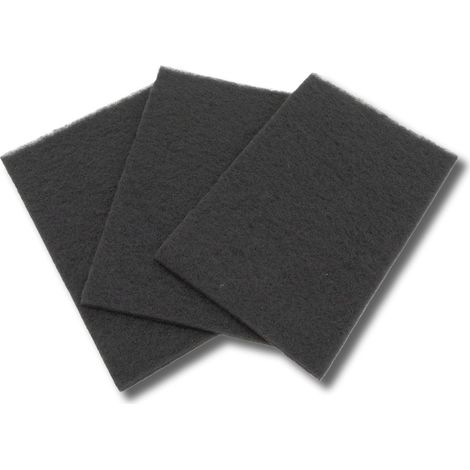 Ersatzteil - Set 3 Kohlefiltern + Befestigungen AK550AE1 -  - DE DIETRICH
