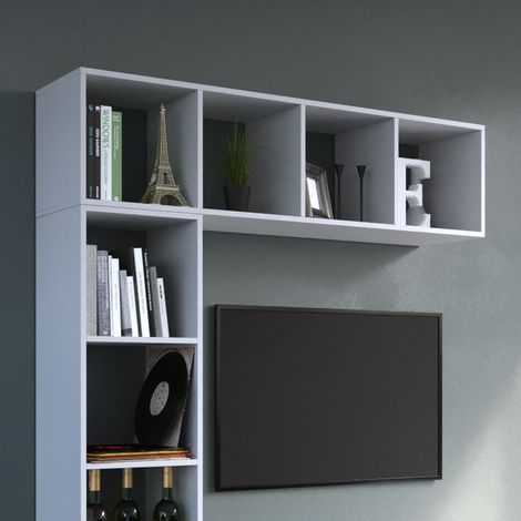 Separador de ambientes Ludus, Blanco, 142.5 x 36.2 cm, Vicco