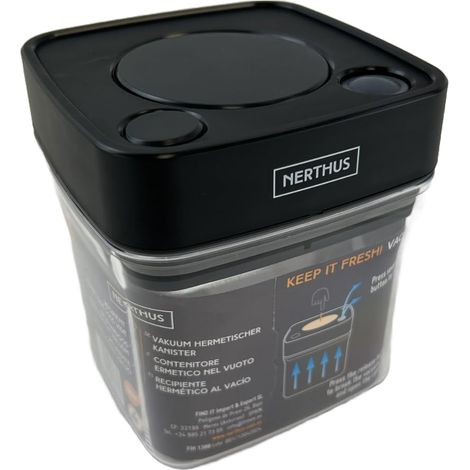 boîte hermétique sous vide 500 ml conserver aliments frais cuisine organisation (1/5)