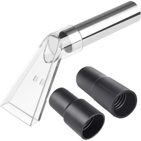 Compatible avec extracteurs d’aspirateur, Set de 3 têtes et adaptateurs (1/5)
