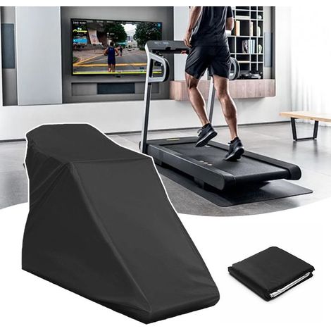 Housse de protection imperméable pour tapis de course, housse de protection pour équipement de fitness sportif, tissu Oxford 200x95x150cm, convient pour la maison, l'intérieur et l'extérieur (1/4)