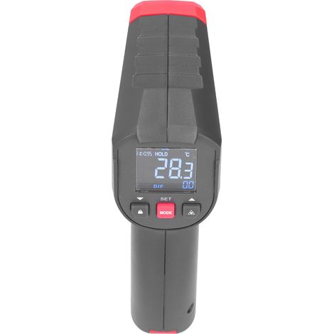Thermomètre numérique UT306C, thermomètre infrarouge sans contact, pistolet de température, thermomètre industriel (1/5)
