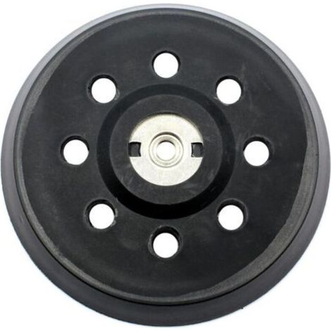 125mm Plateau de Poncage, Plateau pour Metabo SXE 325 Intec 425 Turbotec 631220000 (Noir) (1/5)