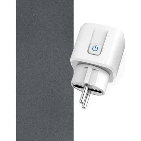prise telecommande sans fil, émetteur radio sans fil 433 MHz prise interrupteur 100 mètres Plage de contrôle 3500 Watt commutateur sans fil mobile prise connectée 220V (1 Récepteur) (1/5)