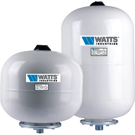 Watts: Vase d expansion sanitaire 12litresL-raccord M3/4" Diam.270mm Hauteur 264mm-pregonflage 3 bar (1/2)