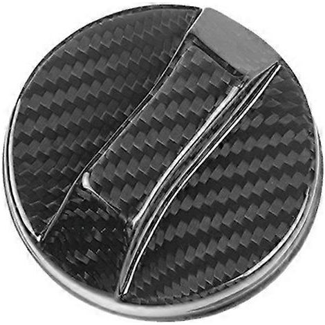 Cache de bouchon de réservoir intérieur en fibre de carbone véritable pour Kia Stinger, Smart Sport, Cerato et Forte (1/5)